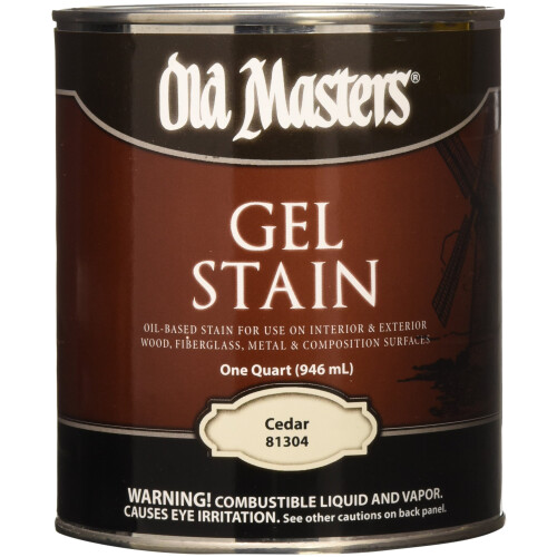 Old Masters 24982 81304 Gelbeits Ceder 1 Quart