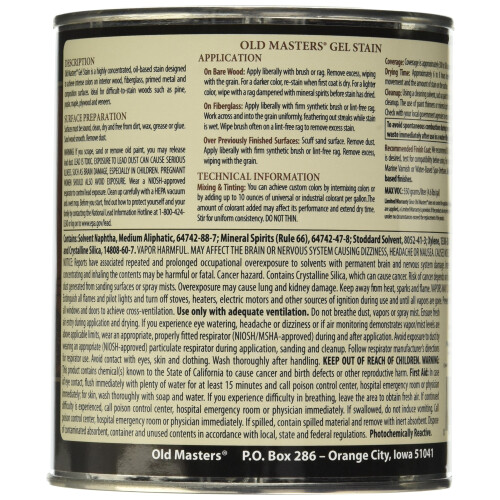 Old Masters Int/Ext Gelbeits Spaans Eiken Quart 1