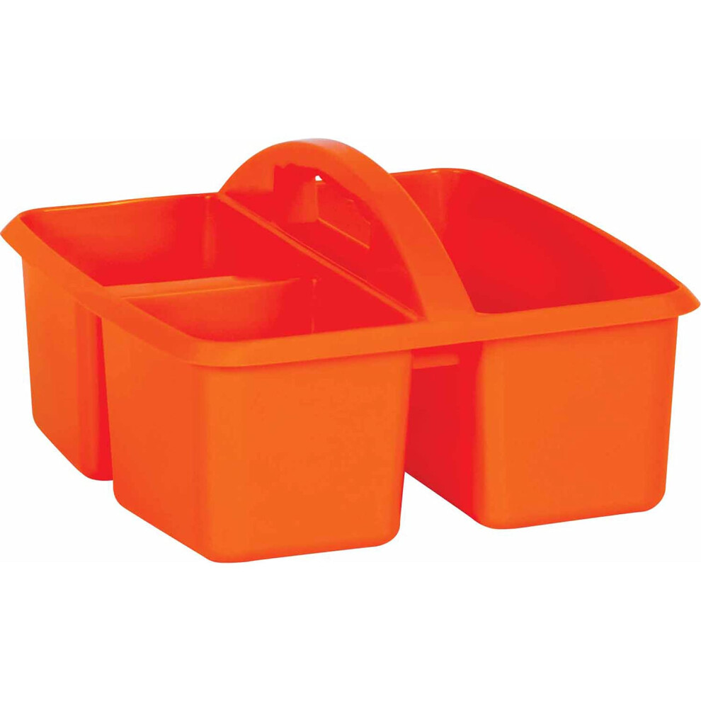 Ressources Cres Par L'enseignant Caddy De Stockage En Plastique Orange-image