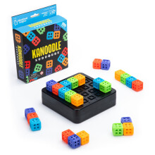 Insights Educational Kanoodle Sudoqube - Pocket cerebrale 3D puzzle tasca sudoku game color puzzle e giochi da tavolo portatile per regali di viaggio