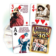 Flickback Media 1940's Movies Trivia Playing Cards: 75th or 80th Birthday