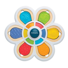 Playskool Little Wonders - Spin-A-Swirl - Infant Toddler Learning Puzzle Play Toy with Color Matching and Animals - for Toddlers Ages 12 Months a