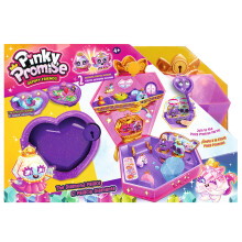 Pinky Promise Gemmy Friends Diamond Palace Rollenspiel mit zwei Spielsets und tragbarem Spielzeugschmuck  Prinzessinnen-Schmuckspielzeug  80 Edelst