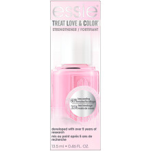 essie Treat Love & Color Nagellack fr normale bis trockene/brchige Ngel, Power Punch Pink, 0,46 fl. Unze. oz.