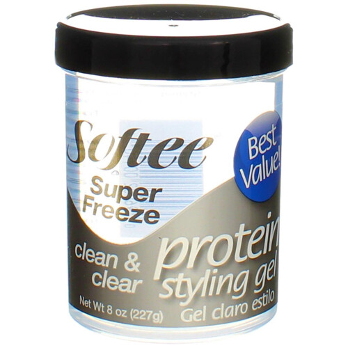 Softee Protein Super Freeze Haarstylinggel 8 Ounce