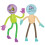 Rhode Island Novelty 3.5 Inch Bendable Zombies One Dozen Per Order 3