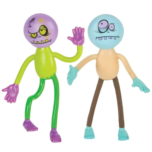 Rhode Island Novelty 3.5 Inch Bendable Zombies One Dozen Per Order 2