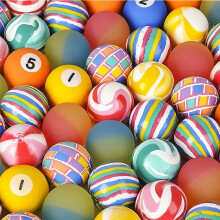 Rhode Island Novelty 38MM 1.50 Inch Assorted Bouncy Balls 50 Balls per Order