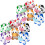 Rhode Island Novelty 2 Inch Rubber Water Squirting Cows One Dozen Assorted 1