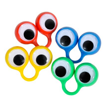 Rhode Island Novelty 2.25"""" Finger Eye Puppets