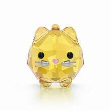 gato gordito swarovski gato amarillo