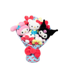 Hello Kitty and Friends - 12-inch Plush Celebration Bouquet - 9 Plush Included - Officially Licensed Sanrio Product from Jazwares