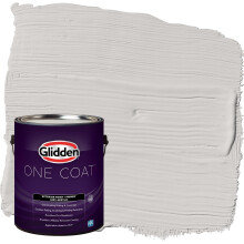 Pintura exterior deslumbrante + imprimacin: gris/elusion una capa semi-brillo 1-galn
