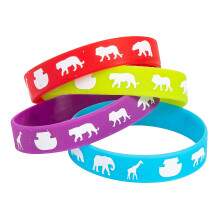 Bracciali di gomma Ark di Fun Express Noah - Gioielli - 24 pezzi