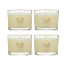 Yankee Candle Signature Votive Mini Kaars, Iced Berry Lemonade Geur, Natuurlijke Sojawas, 1.3 OZ Glas
