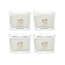 Yankee Candle Mini Votive Jar, Sakura Blossom Festival Scent, Soy Wax Blend, 1.3 OZ