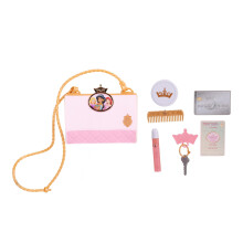 Disney Princess Style Collection Girls Evening Essentials Geldbeutel mit Spiel Make-up Blush Compact in einer schicken Cross-Body-Geldbrse