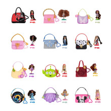 Disney Ily Mini Dolls Tote-ey-Teenies Blind Pack Bundle (2 bambole in ciascuna) ispirato ai tuoi personaggi Disney preferiti o storie con borsa e acc