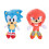 Sonic The Hedgehog Sonic The Hedgehog 9"""" pluchen 2-pack Sonic & Knuckles verzamelknuffel 1