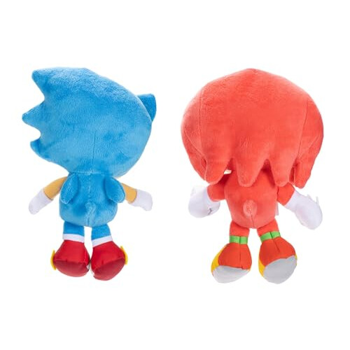 Sonic The Hedgehog Sonic The Hedgehog 9"""" pluchen 2-pack Sonic & Knuckles verzamelknuffel 2