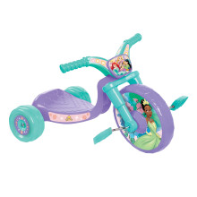 Fly Wheels Disney Princess Ride-On 10" Tricycle with Sounds - Toddler Bike Trike, Ages 18-36M, for Kids 33”-35” Tall and up to 35 Lbs., Large