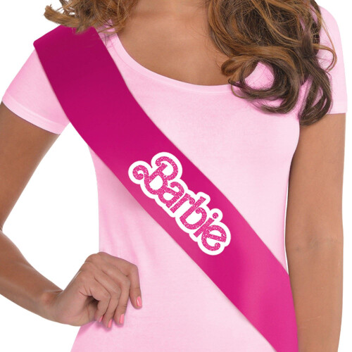 amscan Malibu Barbie Deluxe Sash 30"""" 1 count 1