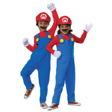 Disguise Mario-Kostm fr Kinder, offizielles Super Mario Bros.-Kostm und Zubehr fr Kinder, Gre (46)