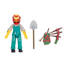 Die 12,7 cm groe Simpsons Groundskeeper Willie-Actionfigur zum Sammeln