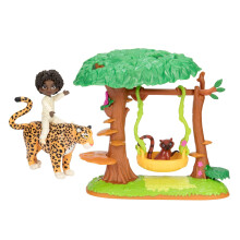 Disney Encanto Antonios Tierschaukel-Spielset mit Jaguar-Figur
