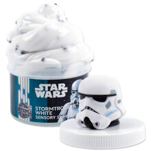 Star Wars Stormtrooper White Slime 8oz 8oz Wars Slima Prede per i bambini per bambini perfetti per i giocattoli da scrivania di borse di borse star w