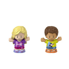 Fisher-Price Little People Toddler Soccer Sports Friends 2 Pack Boy Girl Figur