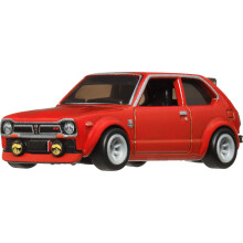 Hot Wheels Cultura auto premium Auto giocattolo da collezione 1:64 Scala Die-Cast '73 Honda Civic Custom Japan Historics 4 Veicolo con pneumatici per