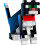 Mattel Mattel Minecraft Diamond Level Action Figure Smoking Cat com 4 acessrios Escala de colecionador de 5,5 polegadas e design pixelizado 1