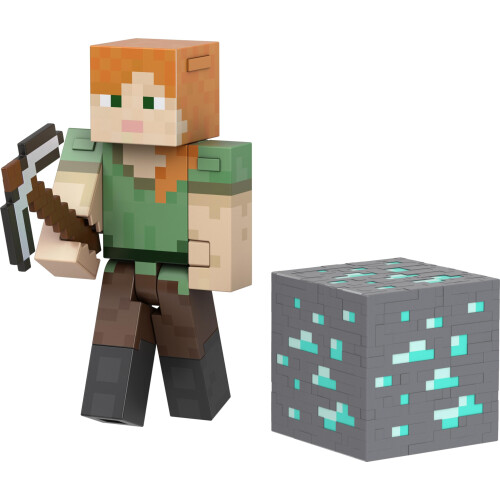Minecraft Minecraft Diamond Level Alex Action Figure  6+ Years 1