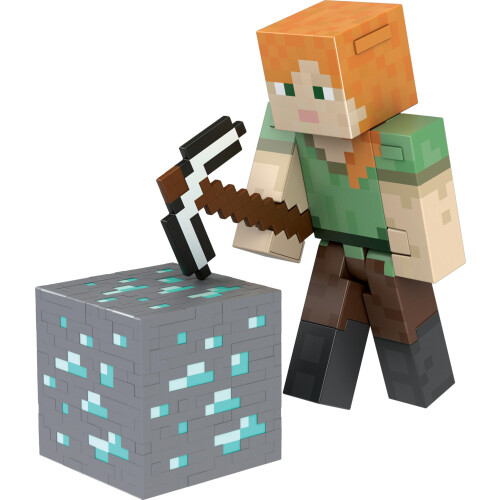 Minecraft Minecraft Diamond Level Alex Action Figure  6+ Years 2