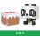 Minecraft Figura de ao Minecraft Mattel Flippin Figs com Fidget Play 2 em 1 Transformao de personagem de panda e bolo em escala de 3,75 polegadas 2