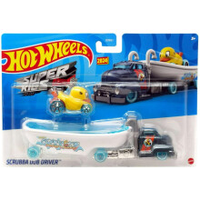 Hot Wheels Scrubba Dub Driver Nuovo per 2024 camion e rimorchio