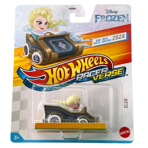 Hot Wheels Auto Diecast Elsa Wheels Racer Wheels