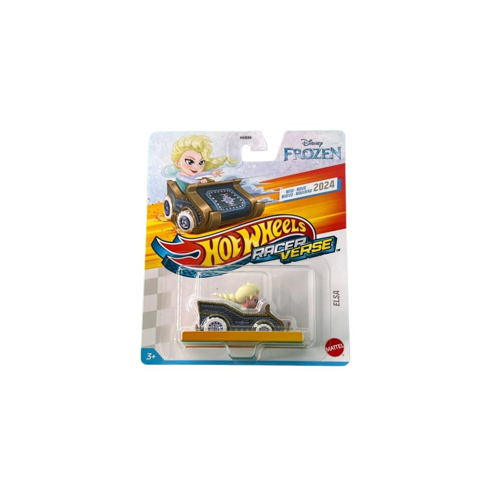 Hot Wheels Racer Verse Elsa Diecast Car