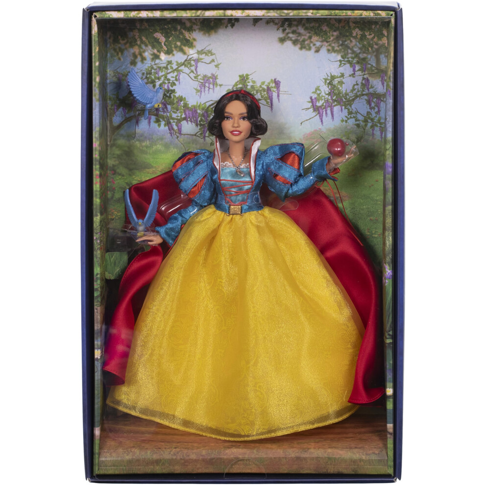 Mattel Disney Collector Snow Collectible Fashion Doll In Signature Clothing Inspired By Disney Live Action Movie Gifts For Kids And Collec White