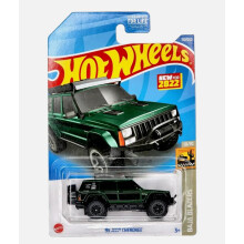 Wheels Hot 1:64 Scala Jeep Cherokee Green Baja Blazers Auto