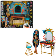 Monster High Self Scare Day Cleo de Nile Juego de jugadas de muecas