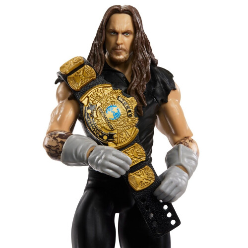 WWE Campees da srie Main Event da WWE - Figura articulada de 6 polegadas - Figuras de Undertaker + Cinto 2