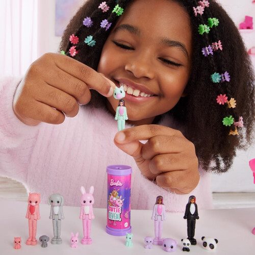 Mattel Barbie Mini Cutie Reveal Doll Random Model 1