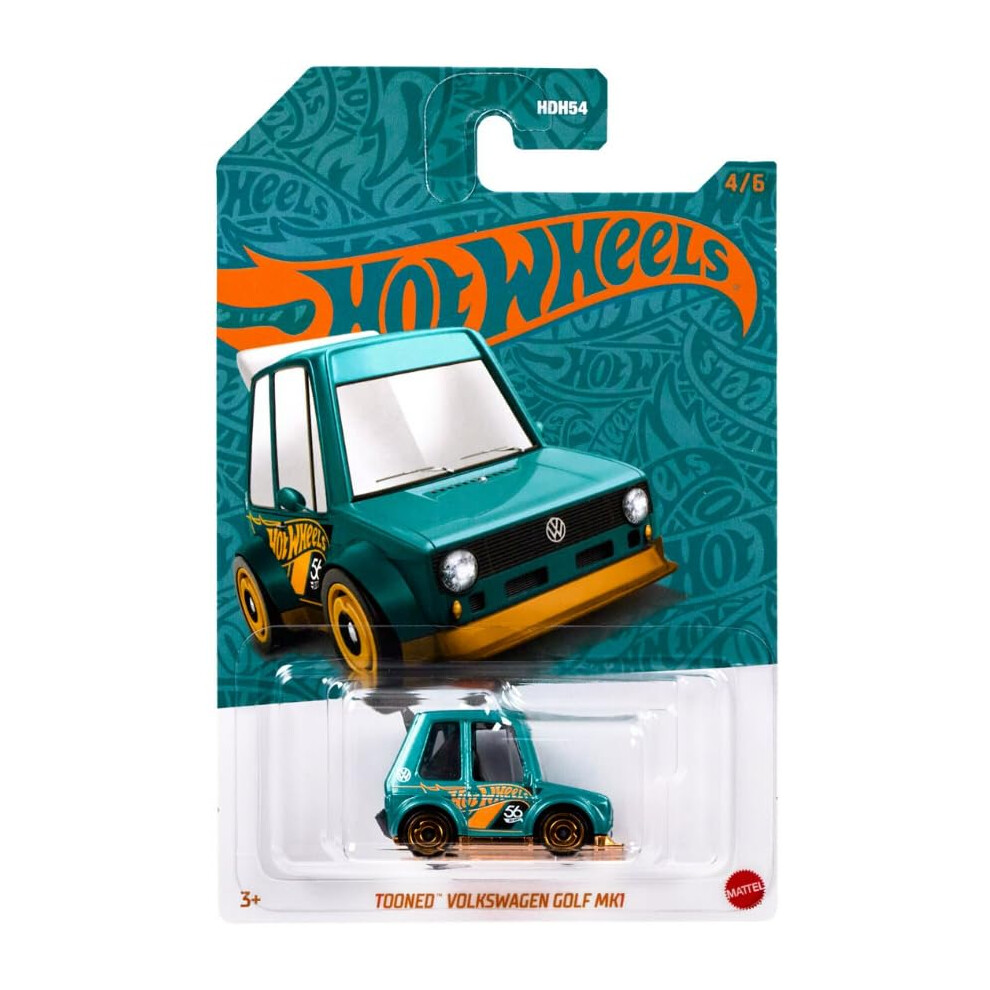 Hot Wheels Pearl and Chrome Tooned Volkswagen Golf MK1-image-OPC-PHRDNNT-NEW