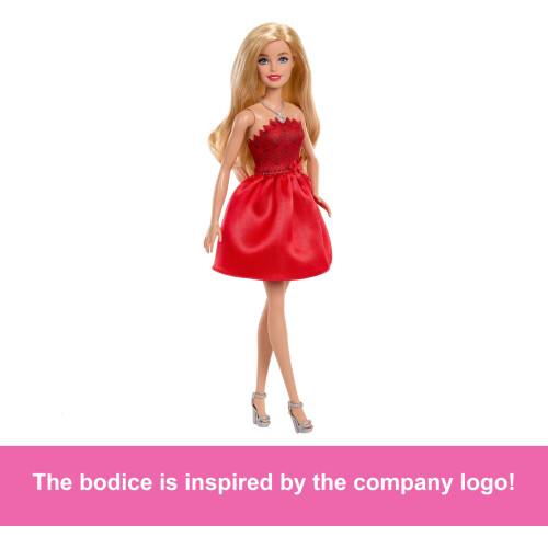 Barbie Barbie Mattel 80th Anniversary Ruby-Red Celebration Blond Mash 2