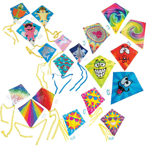 Fun Express Resourted Kites Bulk 72 PC