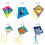 Fun Express Resourted Kites Bulk 72 PC 2