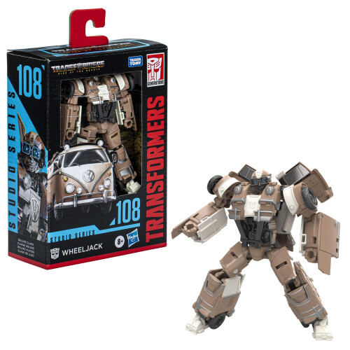 Transformers Transformers Toys Studio Series Deluxe Rise of The Beasts 108 Wheeljack Figura de ao de converso de 4,5 polegadas 8+ 2