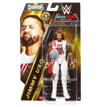 WWE-päätapahtumasarjan mestarit, 15 cm:n toimintafiguuri Jimmy Uso -figuurit + vyö